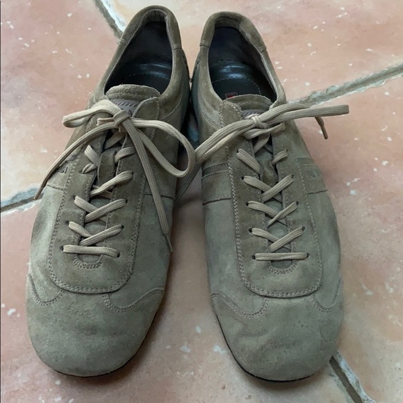 Prada suede shoes in taupe - very good condition - Picture 1 of 11
